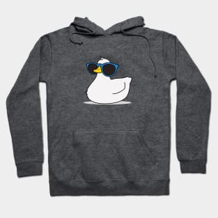 Super Cute Duck with Big Sunglasses Hoodie